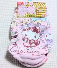 １１０❤サンリオキャラクターズ❤プレミアムきゃらふるインナー❤ショーツセット — image 1