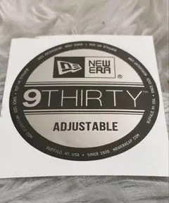 ニューエラ　キャップ　ステッカーシール　9THIRTY — image 1