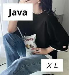 JaVa 美品⭐️半袖 Tシャツ ブラック （XL） — image 1