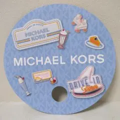 マイケルコース うちわ ノベルティ MICHAELKORS MK 夏 — image 1