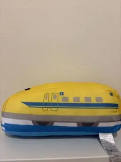 ドクターイエロー 新幹線 ぬいぐるみ クッション — image 1