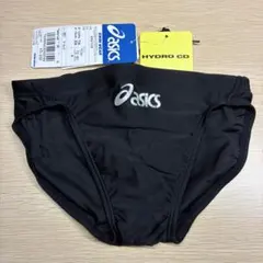 新品 ASICS 競泳水着 ハイドロCD AMA148 サイズM ブラック — image 1