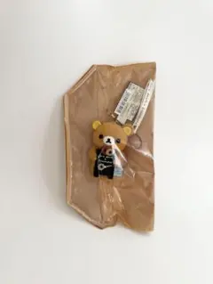 リラックマ はらドーナツコラボ ぬいぐるみクリーナーストラップ 新品 — image 1