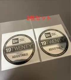 19twenty 3枚‼️NEW ERA ステッカー‼️正規品‼️折れ防止梱包｜新品 — image 1