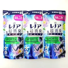 レノア　超消臭　1WEEK　SPORTS　フレッシュシトラス　340ml　3袋 — image 1