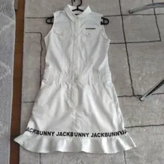 Jack Bunny ノースリーブ ワンピース ホワイト♥新品 — image 1
