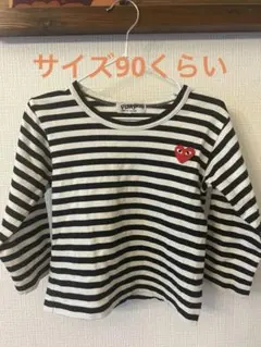 PLAY COMME des GARCONS ボーダーカットソー — image 1