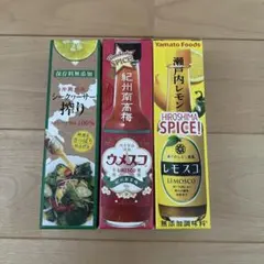 調味料3種セット シークヮーサー搾り ウメスコ レモスコ — image 1