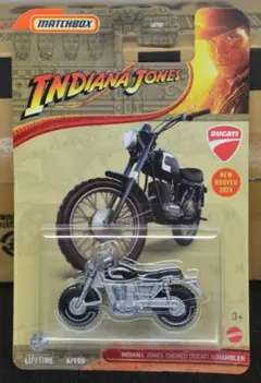 マッチボックス　インディ　ジョーンズ　ドゥカティ　スクランブラー　　未開封 — image 1