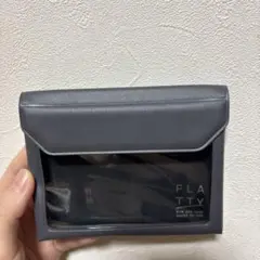 KING JIM FLATTY カードサイズ グレー — image 1