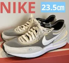 ★即日発送★NIKE ナイキ　ワッフルワン　ホワイト×ブラック　23.5cm — image 1