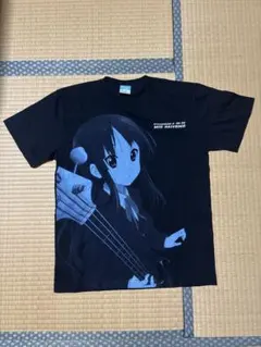 二次元コスパ けいおん！ 秋山澪 Tシャツ ブラック M — image 1