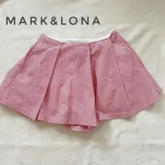 MARK&LONA マーク&ロナ スカート ストライプ M — image 1