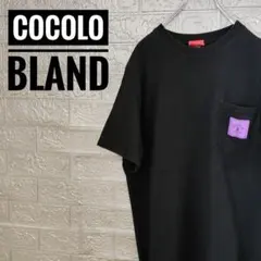 ココロブランドCOCOLO BLAND　古着ポケット付きTシャツ黒M — image 1