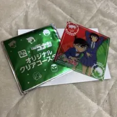 名探偵コナン×牛角コラボ オリジナルコースター（江戸川コナン・世良真純） — image 1