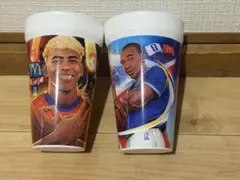 【新品未使用】マクドナルド レジェンド ワールドカップコラボ カップ 2個セット — image 1