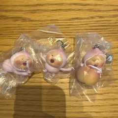 こびとづかん カクレモモジリ キーホルダー 3種セット — image 1
