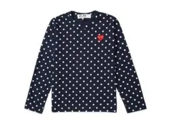 PLAY COMME des GARCONS ドット柄 長袖カットソー — image 1