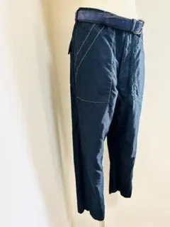最終価格 United Arrows BRACTMENT 黒 麻カジュアルパンツ — image 1