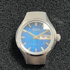 セイコー 自動巻き 2706-0160 ブルー 腕時計　カットガラス — image 1