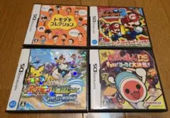 ニンテンドーDS ソフト 4本セット まとめ売り — image 1