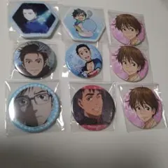 ユーリ!!! on ICE 銀盤缶バッジコレクション — image 1