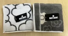 MARY QUANT マリークワント タオルハンカチ 2枚セット ハンドタオル — image 1
