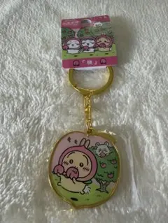 ちいかわ　ご当地キーホルダー　福島　桃　うさぎ — image 1