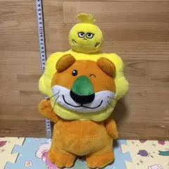たべっ子どうぶつTHE MOVIE　らいおんくんBIGぬいぐるみ　【新品タグ有】 — image 1