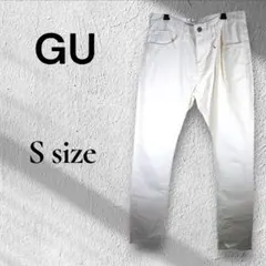 【GU】ジーユー ストレッチ ホワイトデニム 白ジーンズ 29インチ スキニー — image 1