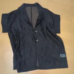 新品未使用　シアー半袖シャツジャケット — image 1