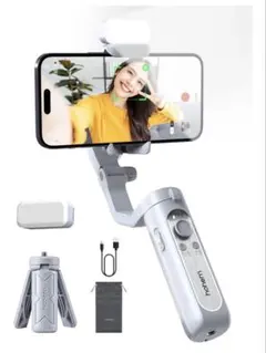 【ほぼ未使用】hohem XE 3軸スマートフォンスタビライザー — image 1