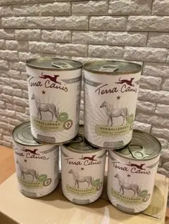 Terra Canis テラカニス 馬肉 ハイポアレルゲン 5缶セット 犬用 — image 1
