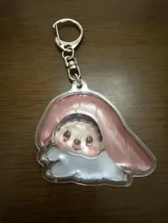 お寿司モンチッチ ぷっくりアクリルキーホルダー — image 1