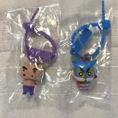 クレヨンしんちゃん カラフルマルチチャーム 2個セット ガチャ — image 1