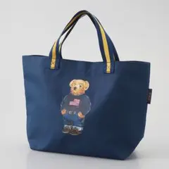 美品　Polo Ralph Lauren ラルフローレン トートバッグ ネイビー — image 1