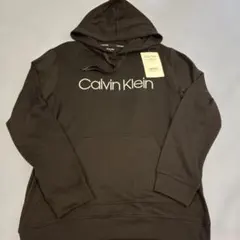 【新品未使用】Calvin Klein プルオーバー パーカー ブラック M — image 1