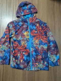 Volcom ラッシュガード フード付き 総柄 ブルー — image 1