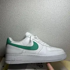 NIKE Air Force 1 ホワイト グリーン28.5 — image 1