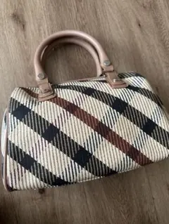 超美品！DAKS ダックス　ハンドバッグ　チェック　ミニボストン — image 1
