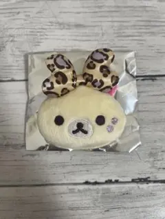 コリラックマいっぱいシリーズ ぬいぐるみバッジコレクション リボン 茶色 — image 1