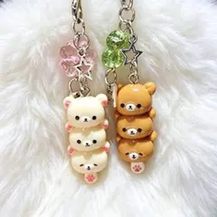 リラックマストラップ　コリラックマストラップ　2点セット　新品未使用 — image 1