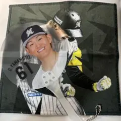 千葉ロッテマリーンズ　山本大斗　ミニクリアうちわ　ミニタオル　シークレット　61 — image 1