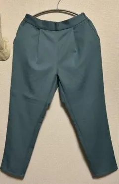 【新品】ショコラフィネローブ　テーパードカラーパンツ　F — image 1