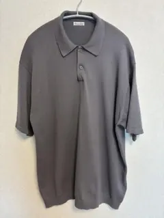 【Steven Alan ポロニット M ダークグレー】 — image 1