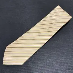 BRICK HOUSE ブリックハウス ネクタイ ベージュ ストライプ — image 1