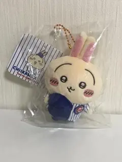 【新品未使用】ちいかわ×MLB マスコット うさぎ カブス ぬいぐるみ 野球 — image 1