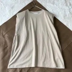 ミラオーウェンノースリーブTシャツ ベージュ サイズ1 — image 1
