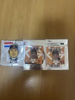 読売ジャイアンツ 田中将大　則本昂大　こどもの日　シール　ステッカー　3点セット — image 1
