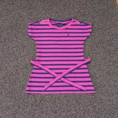 Ralph Lauren 半袖 ボーダー ワンピース — image 1